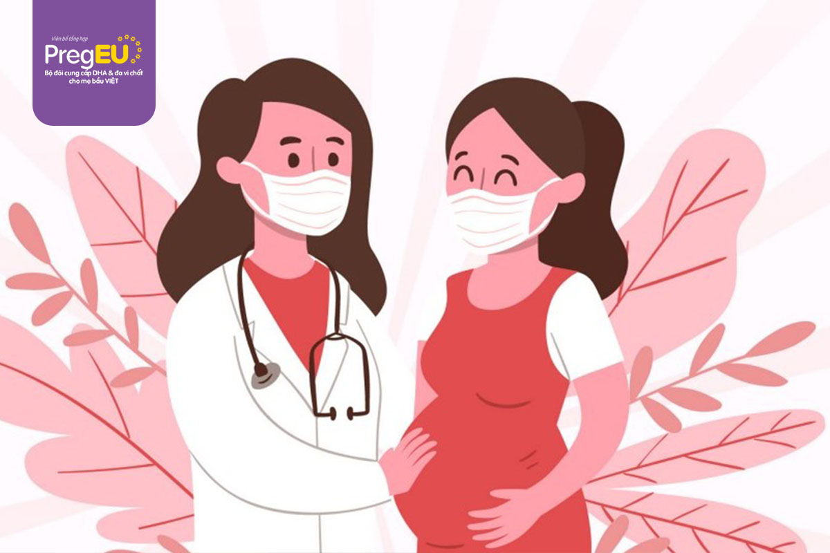 Cần tham khảo ý kiến của bác sĩ sản khoa nêu sức khỏe của mẹ bầu không tốt
