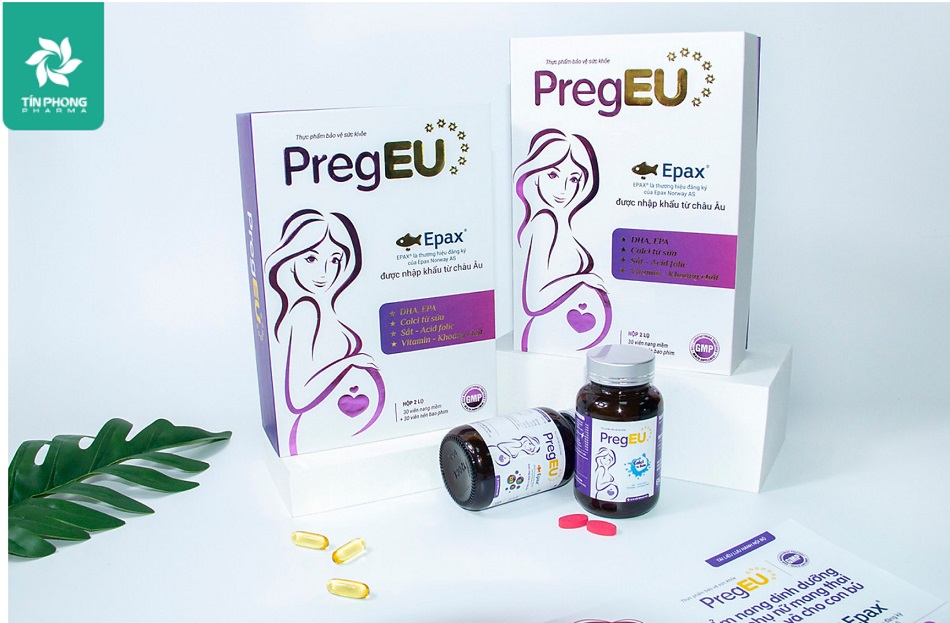 PregEU giúp cung cấp đủ dưỡng chất cho mẹ và bé khỏe mạnh