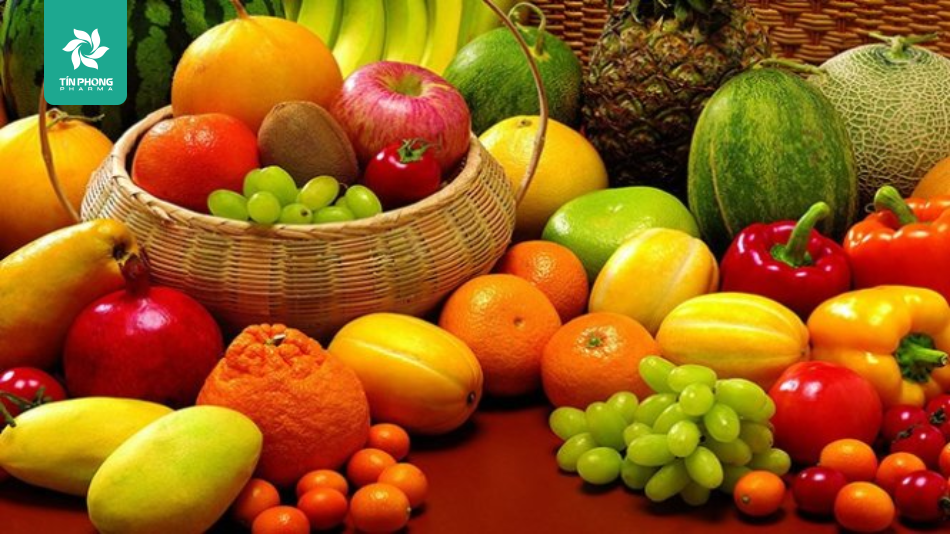 Trái cây nên được bổ sung vào bữa ăn chính hoặc bữa ăn phụ giúp vết mổ nhanh lành