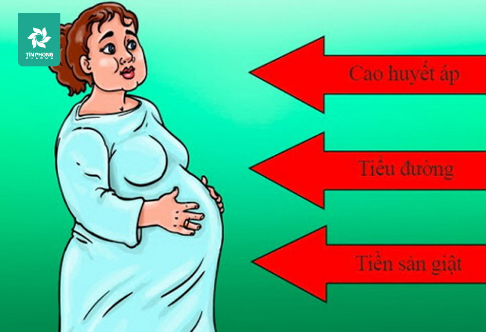 Những hậu quả của việc mẹ bầu bị thừa cân, béo phì