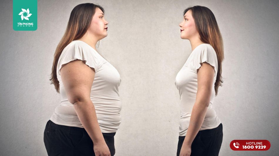 Tăng cân quá nhanh có thể gây ra tình trạng 1 tháng có kinh 2 lần
