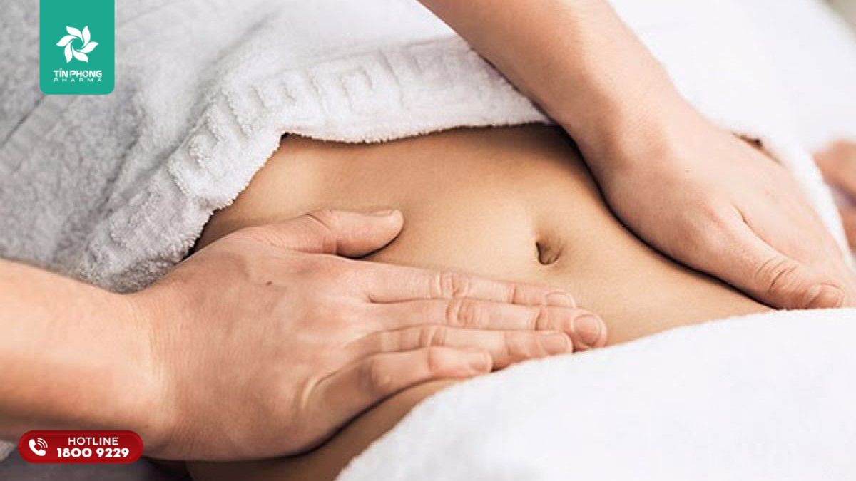 Massage bụng giúp giảm đau bụng kinh